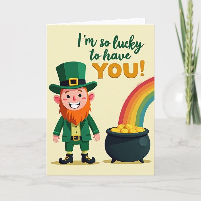 Lucky Rainbow Card (Front)