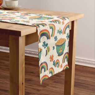 Lucky Rainbows Short Table Runner