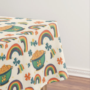 Lucky Rainbows Tablecloth