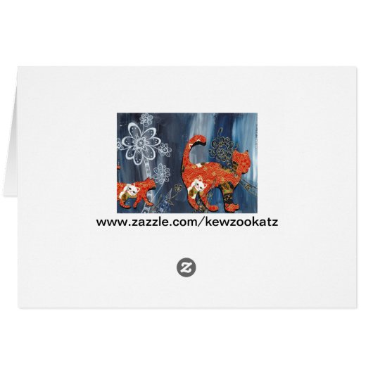 Lucky Red Cats (Back Horizontal)