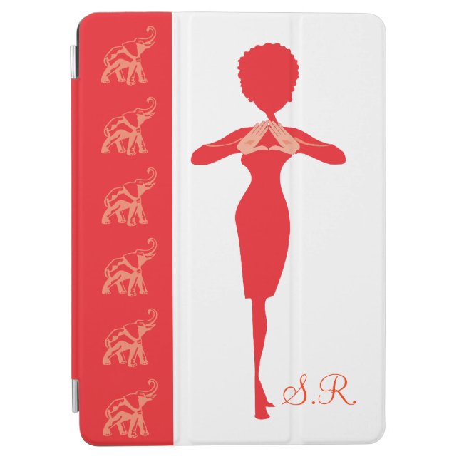 Lucky red elephant iPad Air Cover (Front)