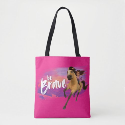 Lucky Riding Spirit _ Be Brave Tote Bag