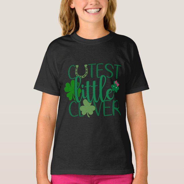 Lucky Saurus Rex – St. Patrick’s Day Dinosaur T-Shirt (Front)