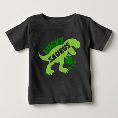 Lucky Saurus – St. Patrick’s Day Dino Baby T-Shirt