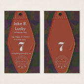 Lucky Seven Motel Key (Front & Back)