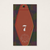 Lucky Seven Motel Key (Back)