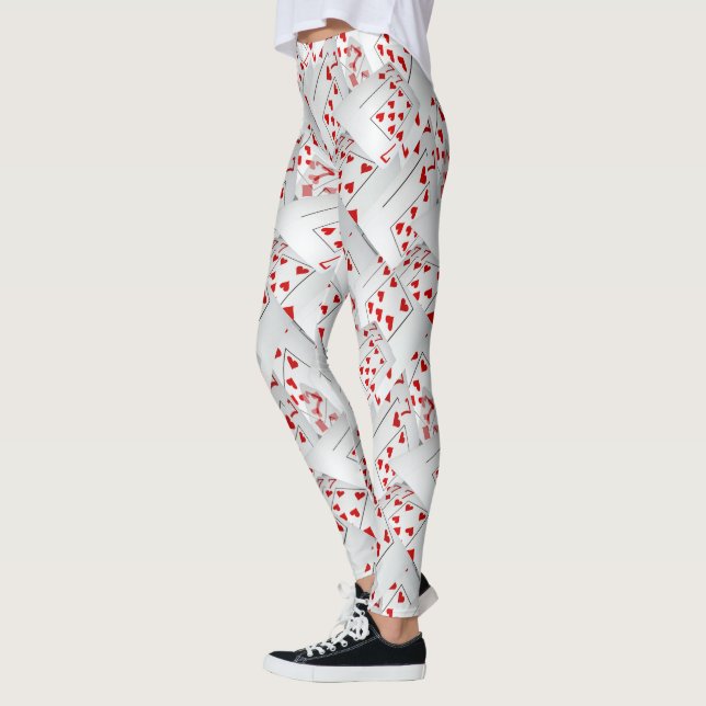 Lucky Sevens Poker Cards,  Leggings (Left)
