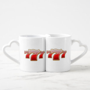 Lucky Sevens - Slot Machine Jackpot Coffee Mug Set