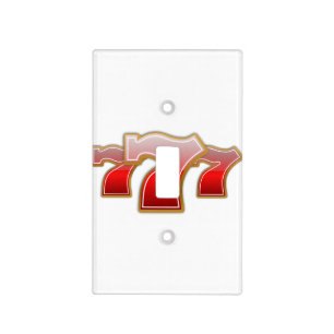 Lucky Sevens - Slot Machine Jackpot Light Switch Cover
