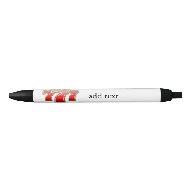 Lucky Sevens - Slot Machine Jackpot Pen (Front)