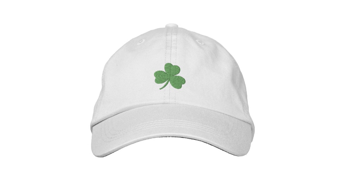 Green Clover Leaf Baseball, Zazzle