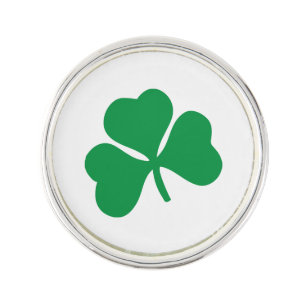 Lucky Shamrock Lapel Pin