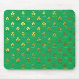 Lucky Shamrock Mousepad