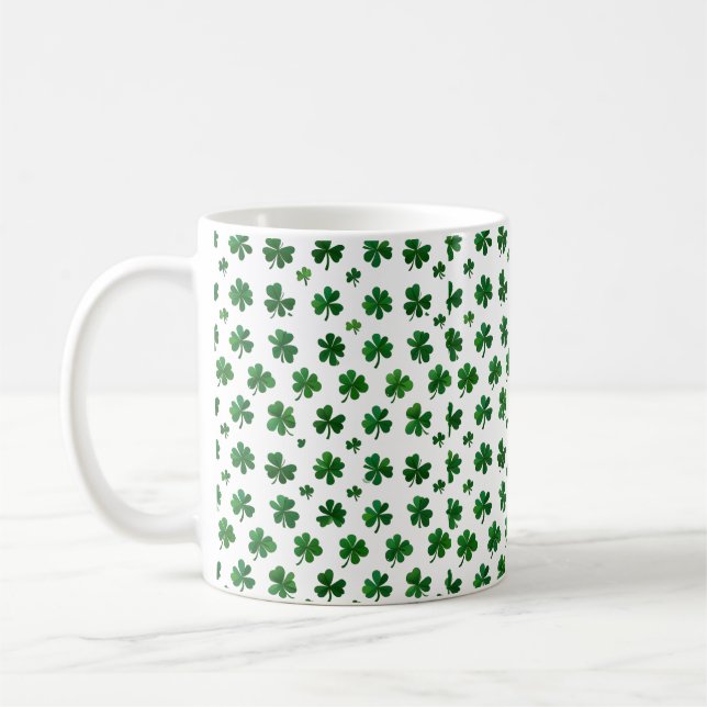 Lucky Shamrock Mug | St. Patrick’s Day Cup (Left)