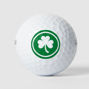 Lucky Shamrock Saint Patrick's Day Golf Balls