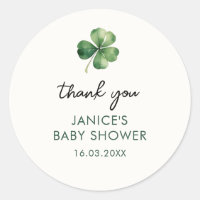 Lucky Shamrock St. Patrick's Day Baby Shower