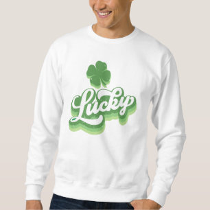 Lucky Shamrock St Patrick's Day Irish Sweatshirt