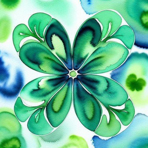 Lucky Shamrock Thank You Card