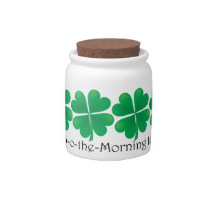 Lucky Shamrock Treat Jar