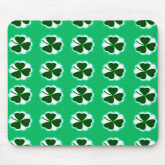 Lucky Shamrocks Mouse Pad