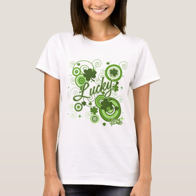 Lucky Shamrocks T-Shirt (Front)