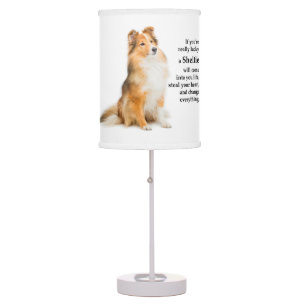 Lucky Sheltie Table Lamp