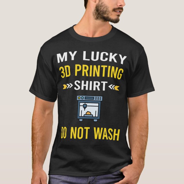 Lucky Shirt 3D Printing (Front)
