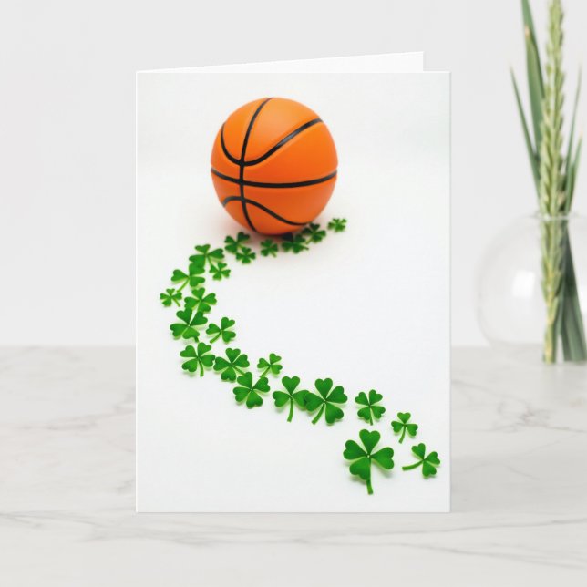 Lucky Shot Greeting Card (Front)