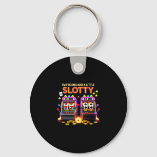 Lucky Slot Machine Casino Las Vegas Gambling Lover Keychain