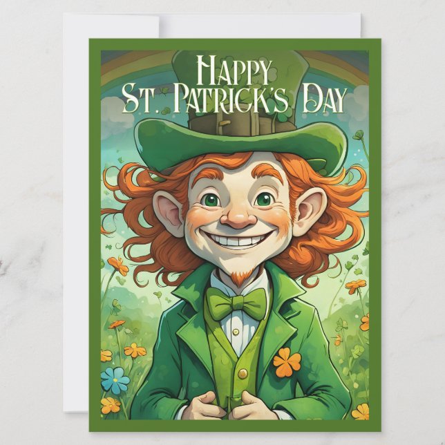 Lucky Smiles on St. Patrick’s Day (Front)