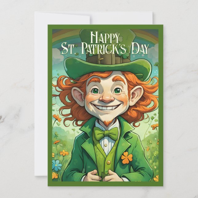 Lucky Smiles on St. Patrick’s Day (Front)