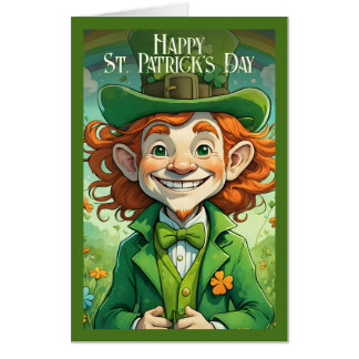 Lucky Smiles on St. Patrick’s Day Card