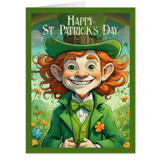 Lucky Smiles on St. Patrick’s Day Card