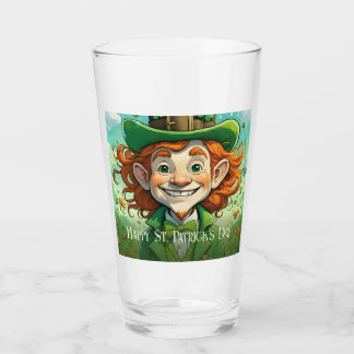 Lucky Smiles on St. Patrick’s Day Glass