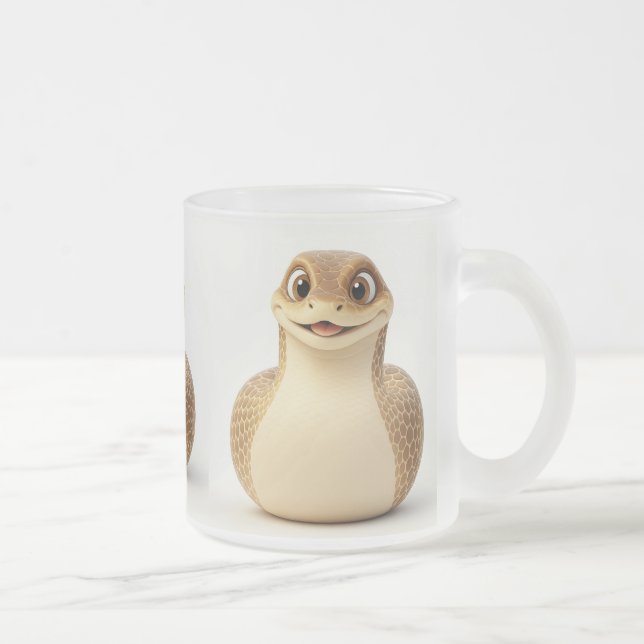 Lucky Smiling Snake Mug (Right)