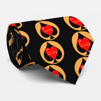 Lucky Spades Tie