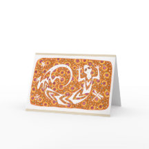 "Lucky Spirit" notecard