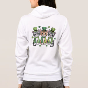 Lucky St. Patrick’s Day Kittens-47474 Hoodie