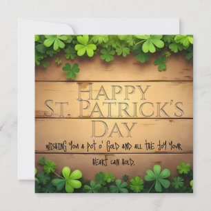 Lucky St. Patrick’s Day Wishes 🍀