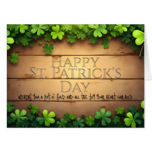 Lucky St. Patrick’s Day Wishes 🍀 Card