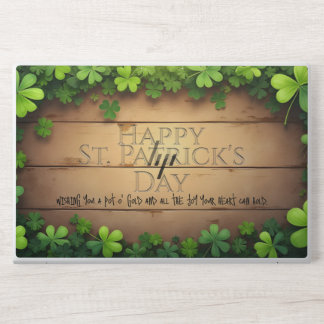 Lucky St. Patrick’s Day Wishes 🍀 HP Laptop Skin