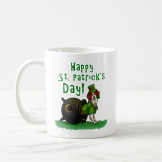 Lucky St. Patrick's Day Dog Coffee Mug