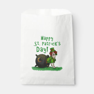 Lucky St. Patrick's Day Dog Favor Bag