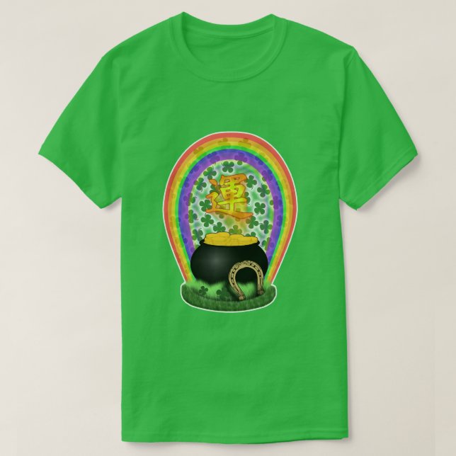 Lucky St Patricks Day Shirt (Design Front)