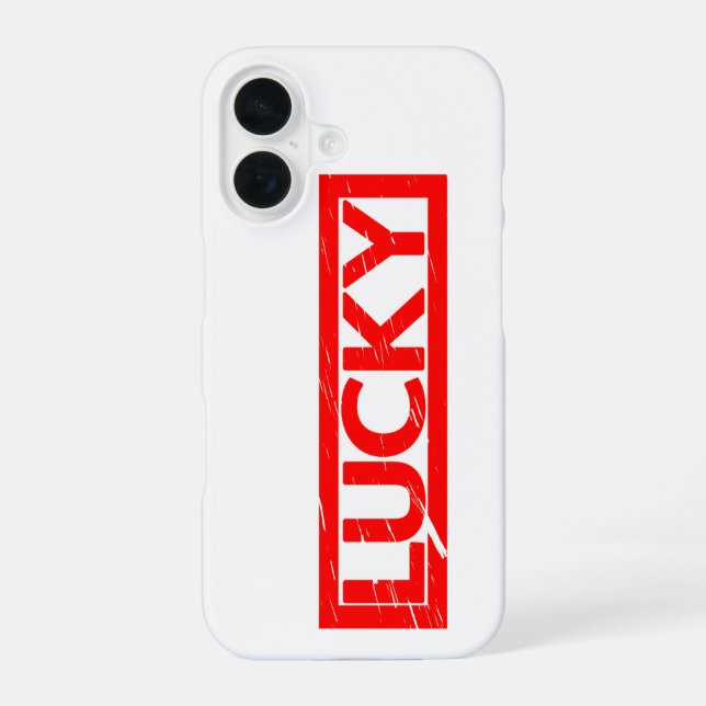 Lucky Stamp Iphone Case (Back)