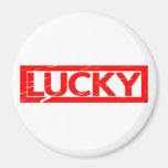 Lucky Stamp Magnet