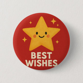Lucky Star - Best Wishes Button
