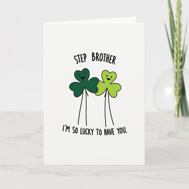 Lucky Step Brother Card (Front)