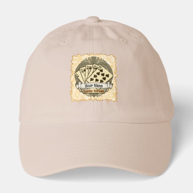 Lucky Streak Poker  Hat (Front)