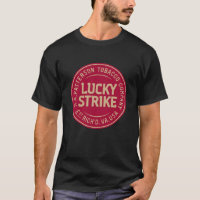 Lucky Strike logo Red Gold